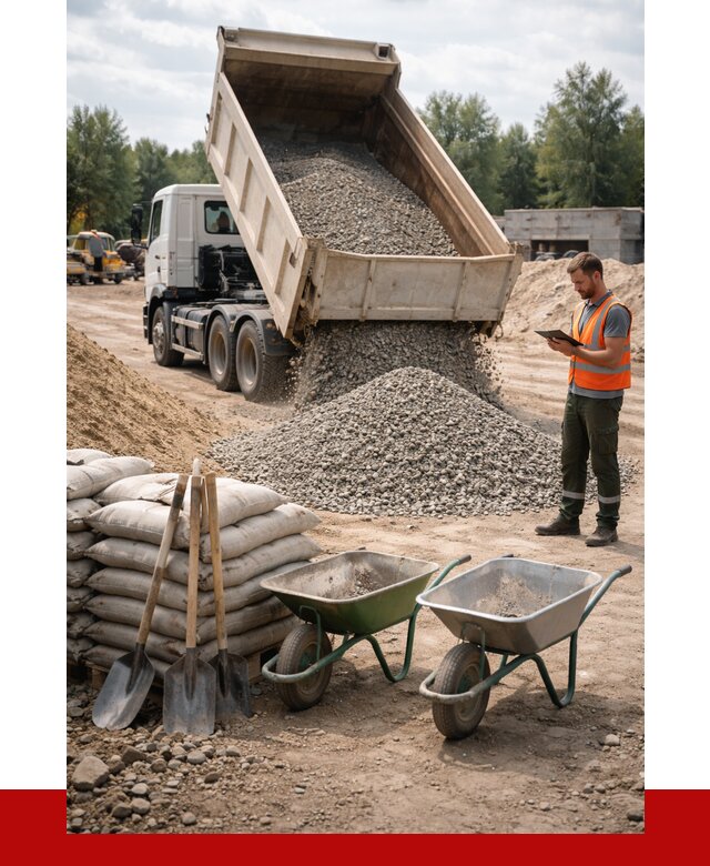Доставка нерудных материалов в Зиме от 1227 руб. | ПРОНЕРУДЗма