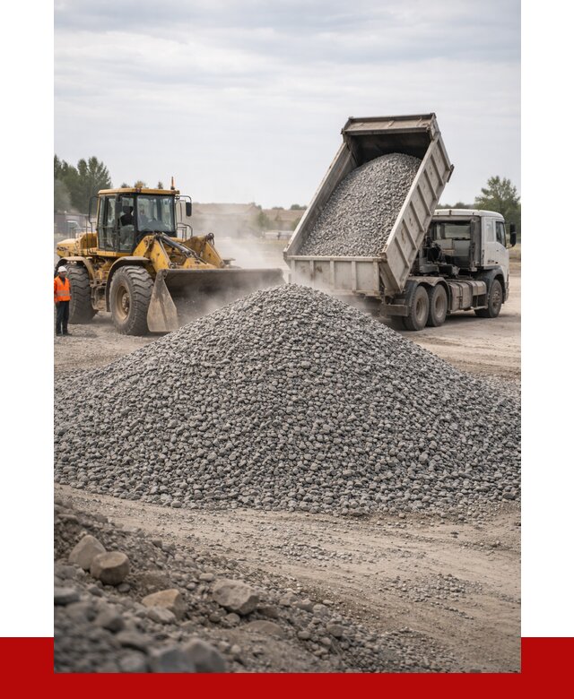 Купить щебень с доставкой в Зиме от 2557 руб. | ПРОНЕРУДЗма