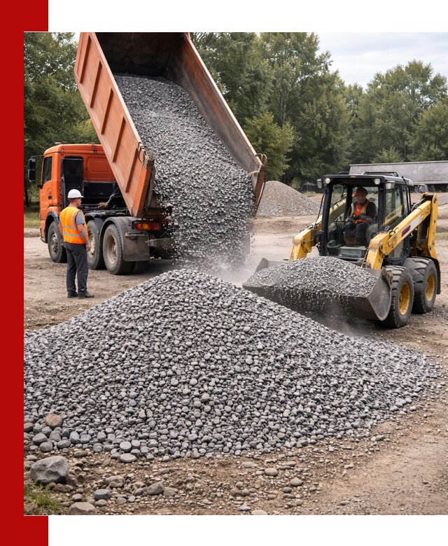 Купить гранитный щебень фракции 5–10 в Зиме с доставкой