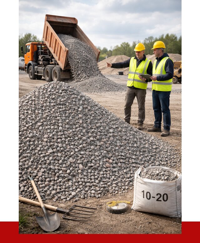 Гранитный щебень фракция 10-20 в Зиме от 4296 руб.|ПРОНЕРУДЗма