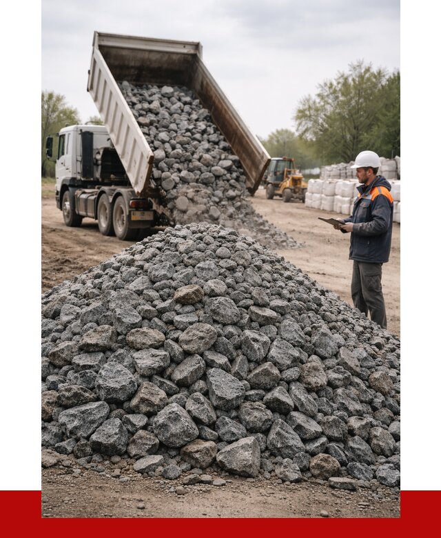 Гранитный щебень фракция 100-200 в Зиме от 4296 р. ПРОНЕРУДЗма