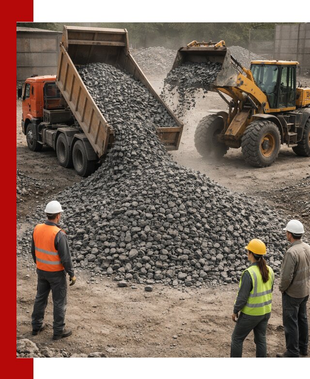 Щебень габбро-диабаз фракция 40–70 доставка в Зиме