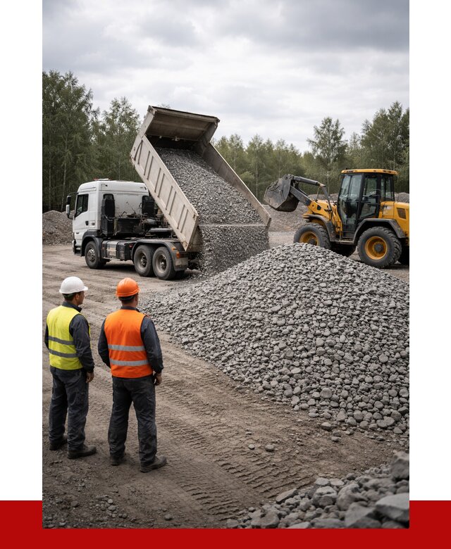 Гравийный щебень фракция 40-70 в Зиме от 9717р | ПРОНЕРУДЗма