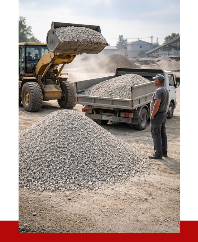 Известняковый щебень фр. 0-5 в Зиме от 4296 р. | ПРОНЕРУДЗма