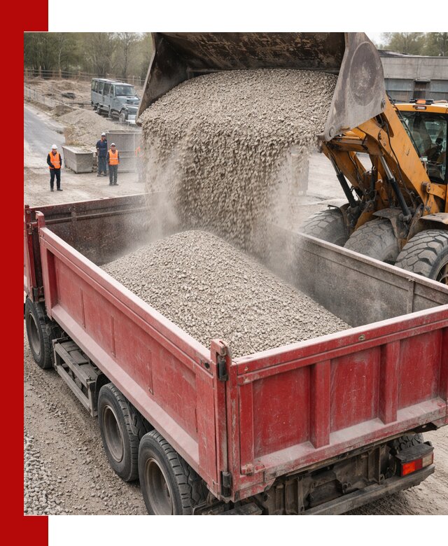 Купить известняковый щебень фракции 0-5 с доставкой в Зиме