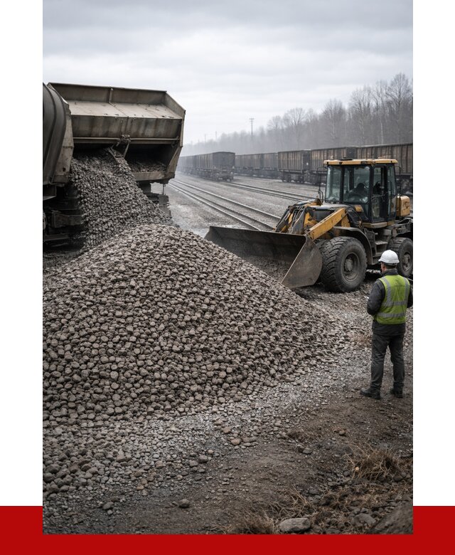 Купить железнодорожный щебень в Зиме от 2864 р. | ПРОНЕРУДЗма