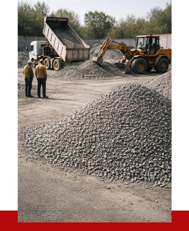 Вторичный щебень фр. 5-20 в Зиме от 1636 р. - ПРОНЕРУДЗма