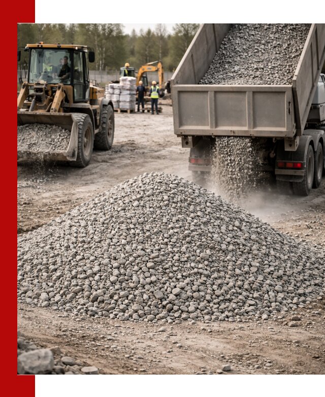 Вторичный щебень фракции 5-20 в Зиме — доставка и продажа крупнотоннажно