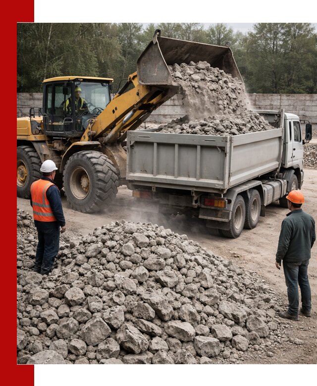 Вторичный щебень фракция 70–150 в Зиме с доставкой