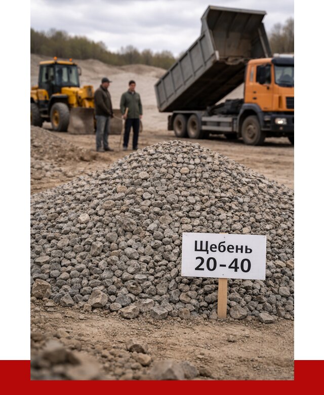 Бетонный щебень фракция 20-40 в Зиме от 2506 р. | ПРОНЕРУДЗма