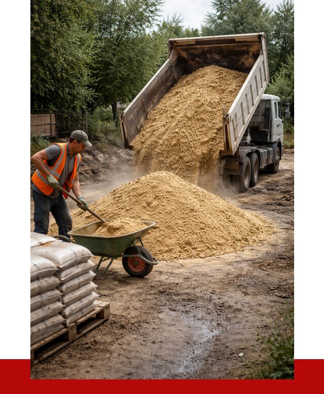 Купить песок с доставкой в Зиме от 1841 р. | ПРОНЕРУДЗма