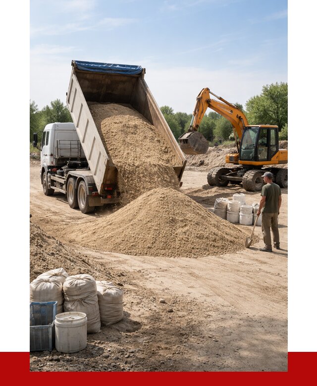 Купить речной песок в Зиме от 1227 р. за куб | ПРОНЕРУДЗма