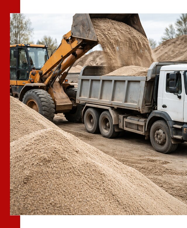 Доставка сеяного песка в Зиме оптом и в розницу