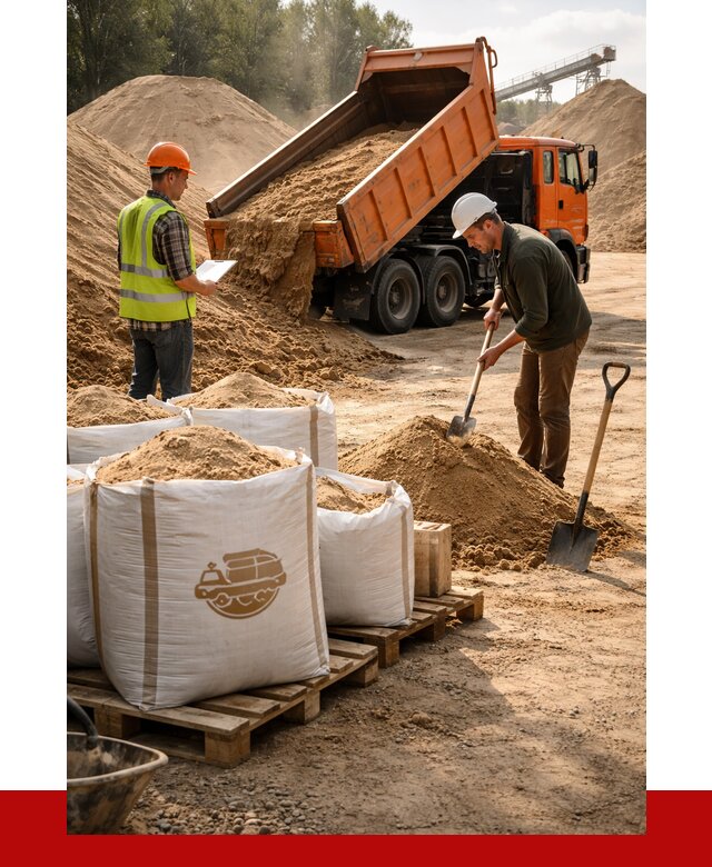 Строительный песок в Зиме от 2250 р. с доставкой, ПРОНЕРУДЗма