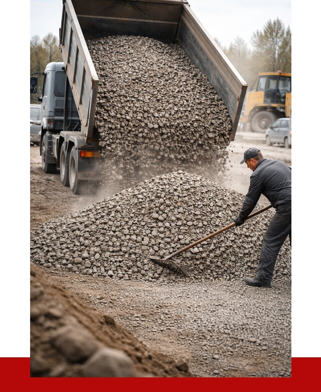 Гравий фракция 20-40 в Зиме от 2557 р. доставка | ПРОНЕРУДЗма