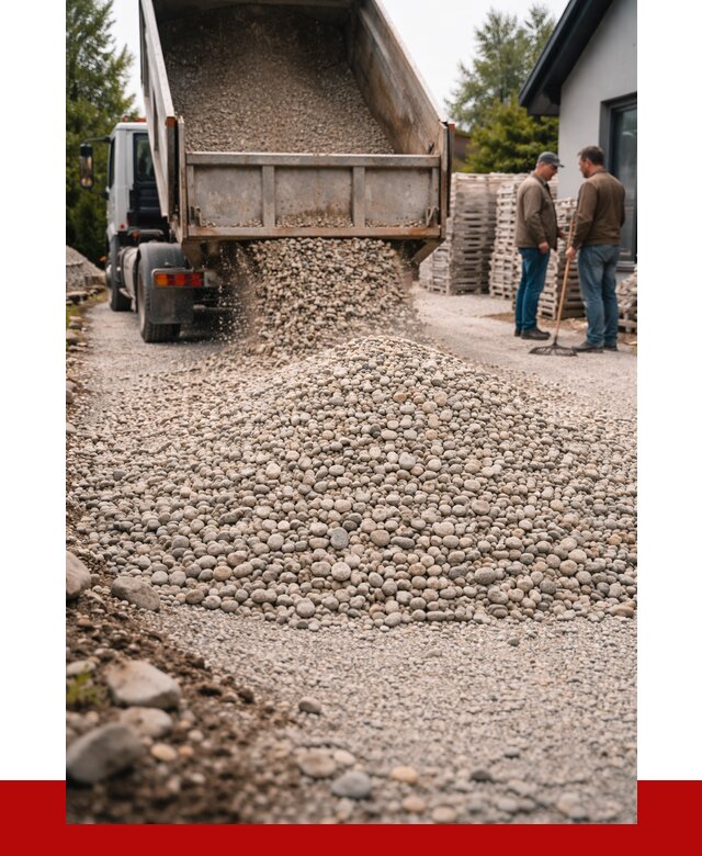 Галька речная в Зиме от 2762 р. с доставкой, ПРОНЕРУДЗма