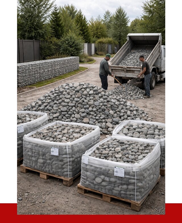 Камень для габионов в Зиме от 4296 р. за куб | ПРОНЕРУДЗма