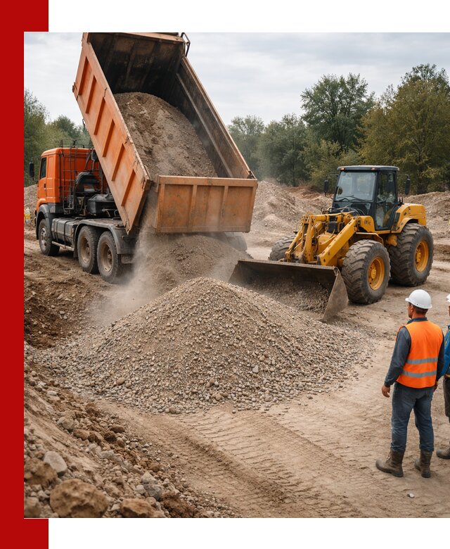 Доставка ПГС фракции С6 в мешках и навалом в Зиме