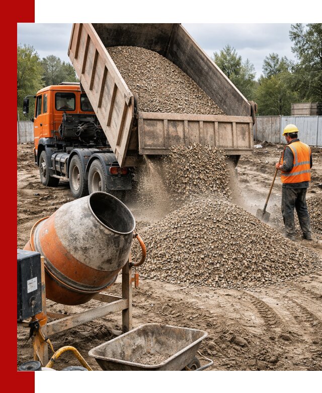 Опгс для бетона с доставкой самосвалом в Зиме от производителя
