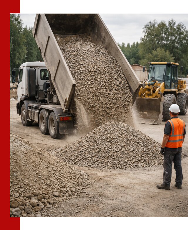Доставка щпс в Зиме — щебеночно-песчаная смесь под заборы и дорожки