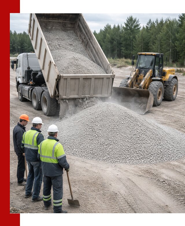 Известняковый отсев 0-5 доставка в Зиме быстро и выгодно