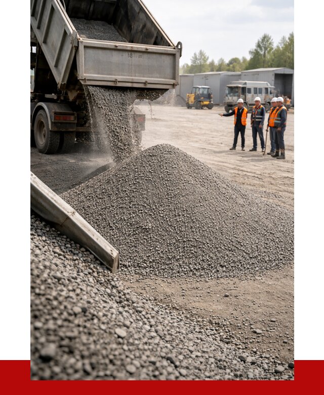 Гравийный отсев 0-5 в Зиме от 1227 р. с доставкой | ПРОНЕРУДЗма