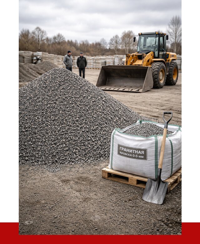 Купить гранитную крошку в Зиме от 4909 р. с доставкой | ПРОНЕРУДЗма