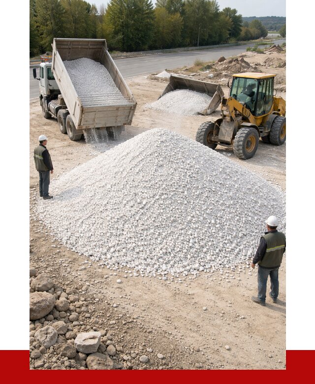 Белая мраморная крошка в Зиме от 4296 р. с доставкой | ПРОНЕРУДЗма