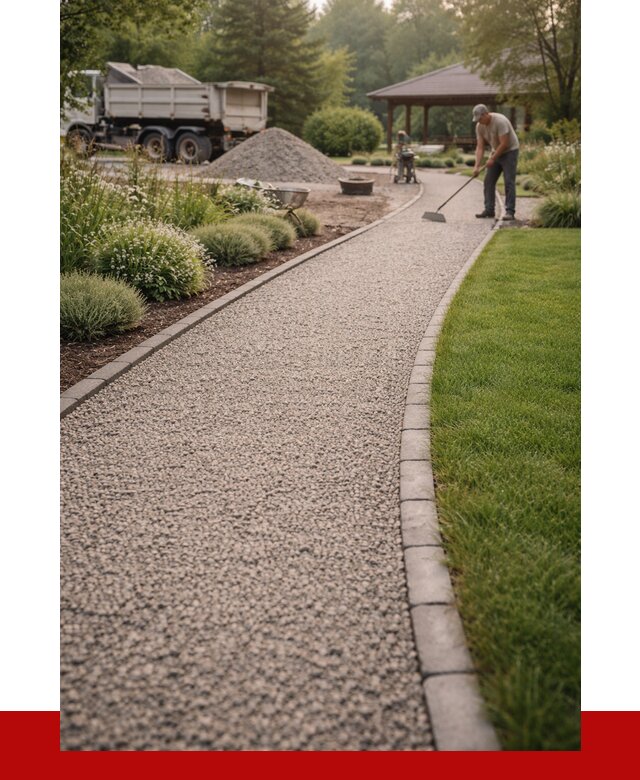 Каменная крошка для дорожек в Зиме от 3273 р. | ПРОНЕРУДЗма