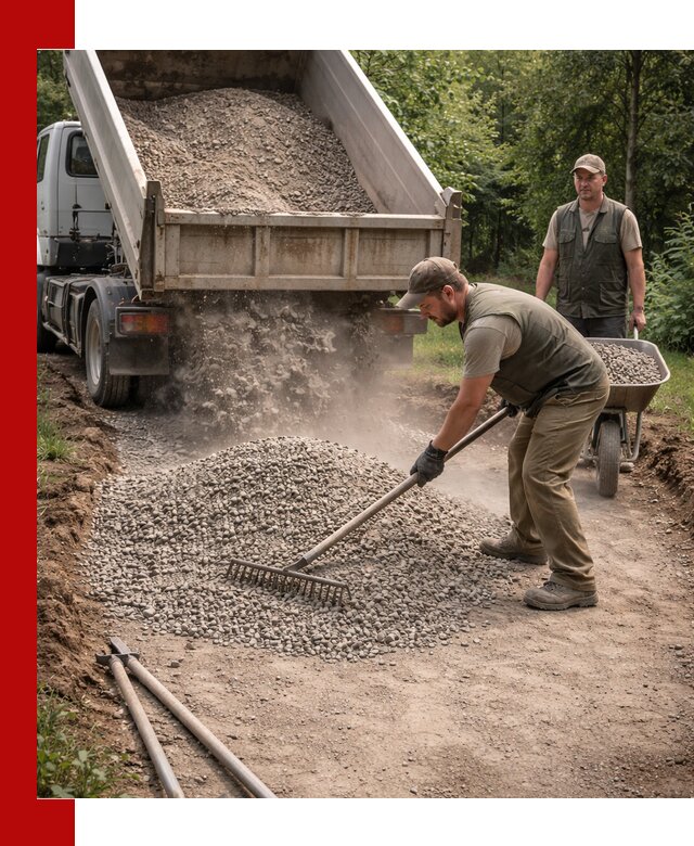 Каменная крошка для дорожек с доставкой в Зиме