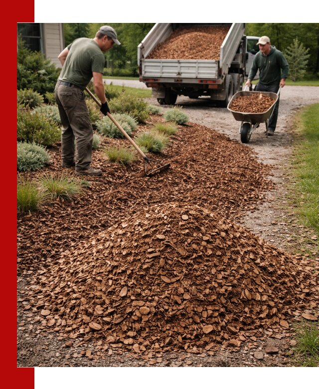 Крошка для мульчирования с доставкой в Зиме