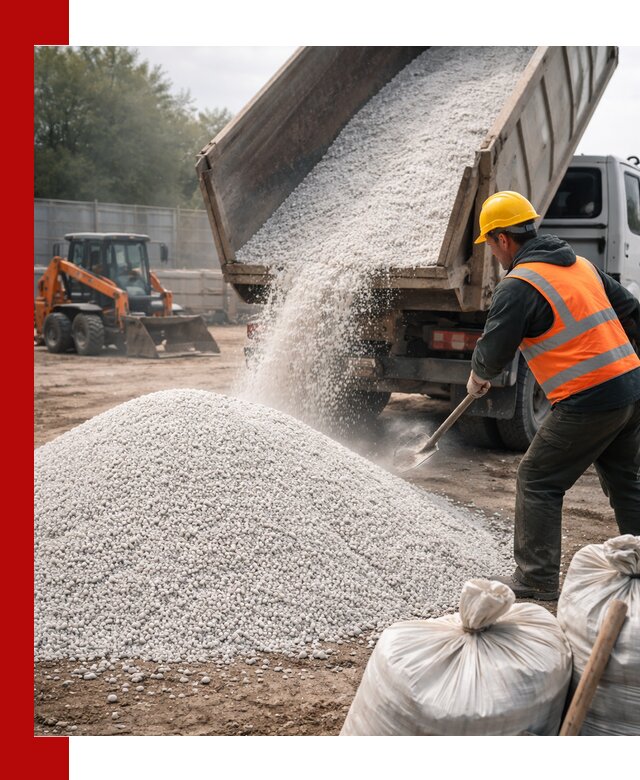 Доставка перлита вспученного в Зиме оптом и в розницу