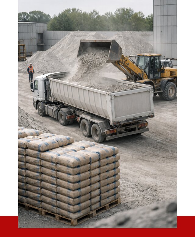 Купить цемент навалом в Зиме от 5625 р. с доставкой | ПРОНЕРУДЗма