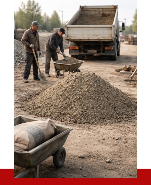 Цементно-песчаная смесь М150 в Зиме от 4807 р. | ПРОНЕРУДЗма