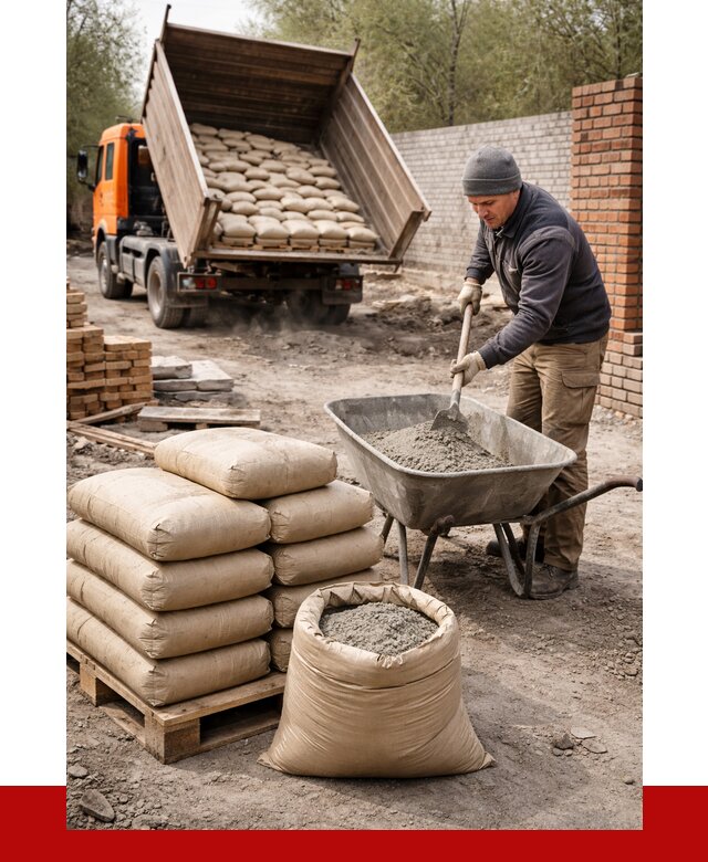 Купить сухую смесь для кладки в Зиме от 1227 р. | ПРОНЕРУДЗма