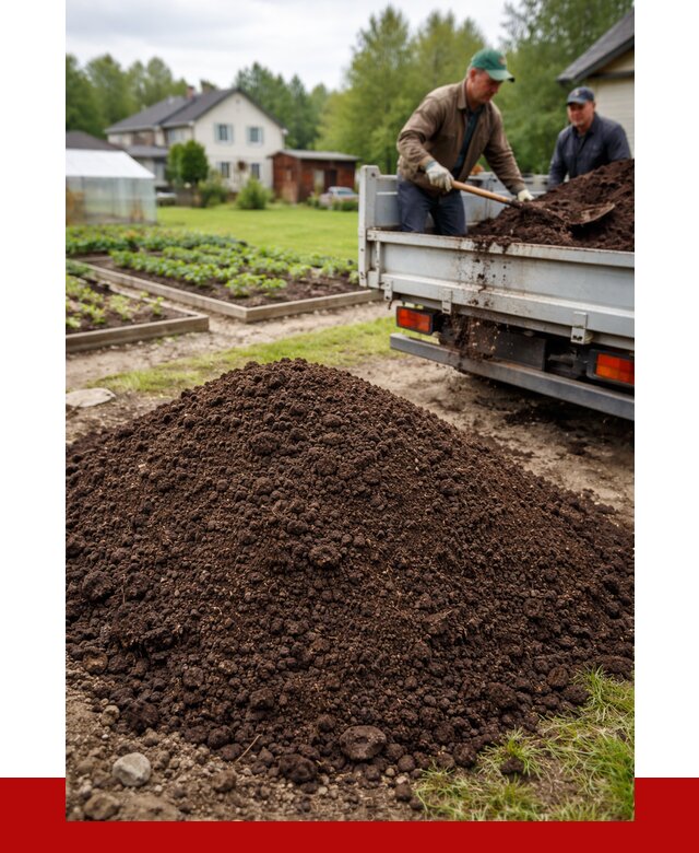 Плодородный грунт в Зиме с доставкой от 4296 р. | ПРОНЕРУДЗма