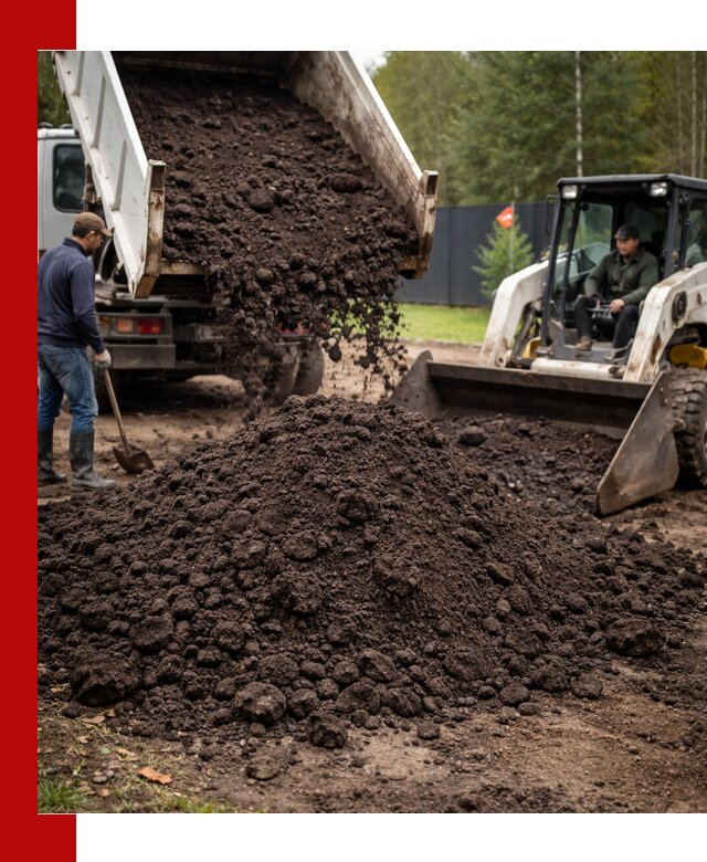 Плодородный грунт с доставкой в Зиме для садов и огородов