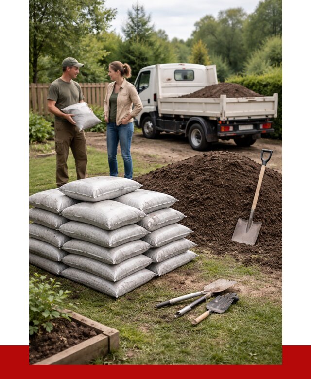 Садовая земля в Зиме от 1227 р. с доставкой оптом | ПРОНЕРУДЗма