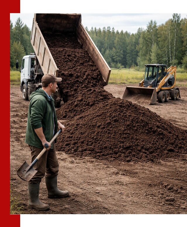 Купить верховой торф с доставкой в Зиме для садоводства и растений