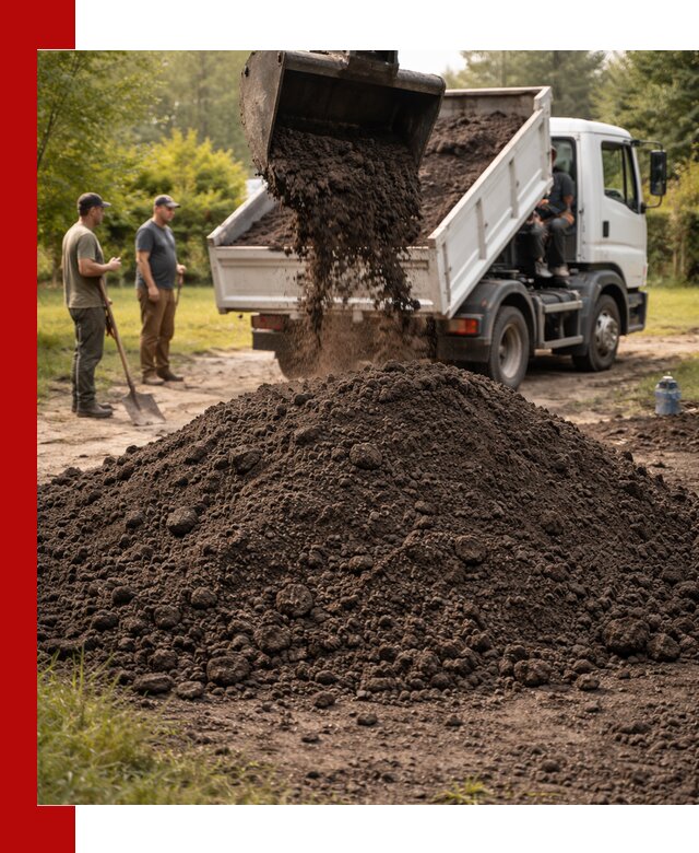 Доставка и продажа чернозема в Зиме оптом и в розницу