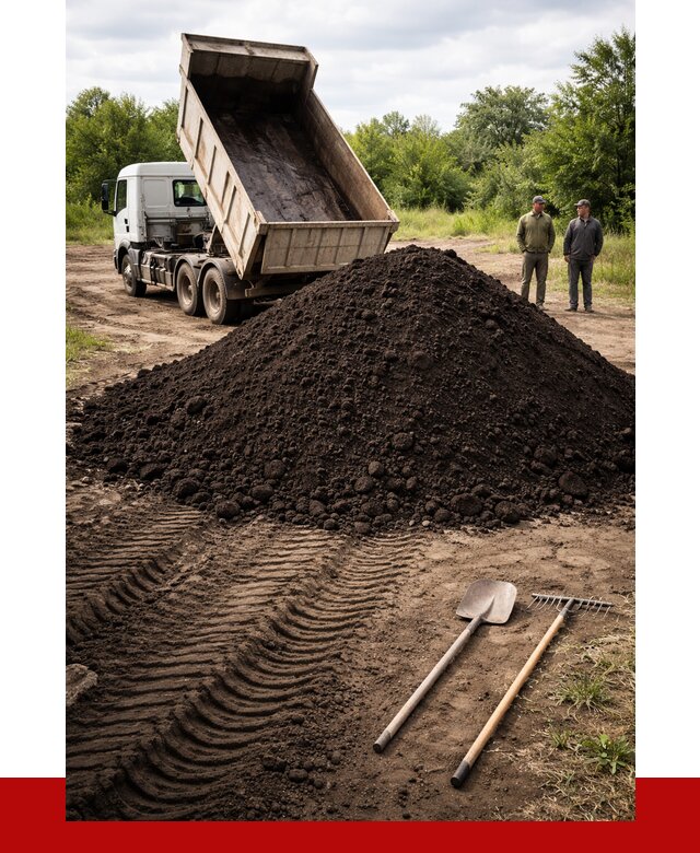 Купить чернозем навалом в Зиме от 1227 р. за куб | ПРОНЕРУДЗма