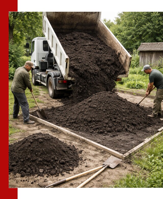 Купить чистый чернозем для огорода с доставкой в Зиме