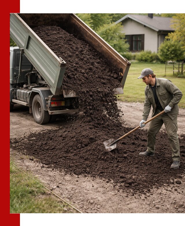 Чернозем для газона с доставкой в Зиме быстро и качественно
