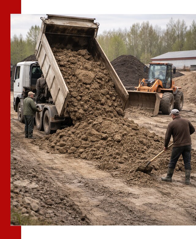 Доставка глин и суглинков в Зиме оптом и вкрай