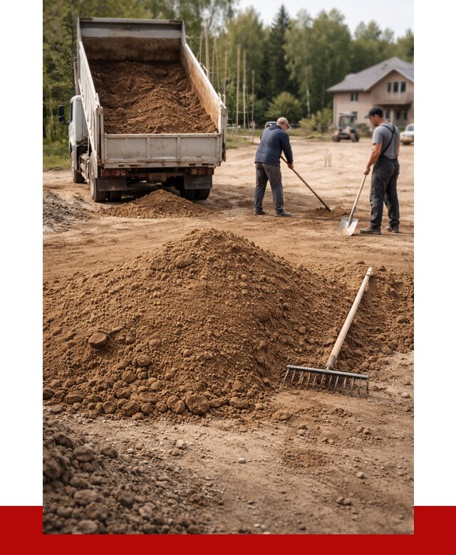 Суглинок для планировки в Зиме с доставкой от 4296 р. | ПРОНЕРУДЗма