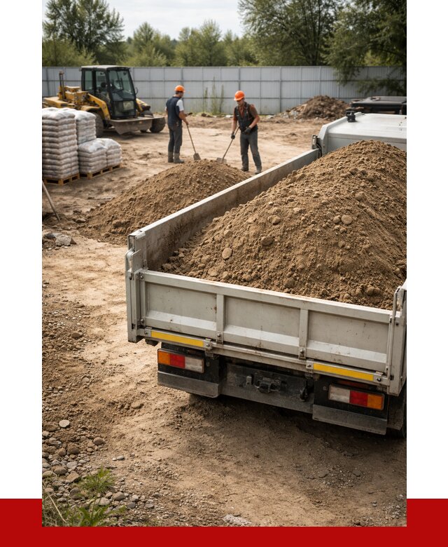 Супесь с доставкой в Зиме от 2506 р. за куб | ПРОНЕРУДЗма