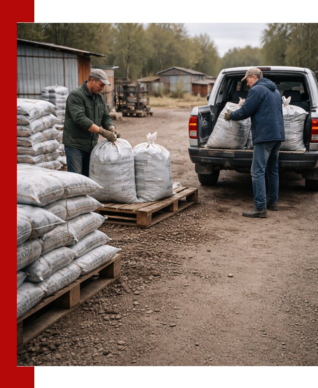 Купить конский навоз в мешках с доставкой в Зиме