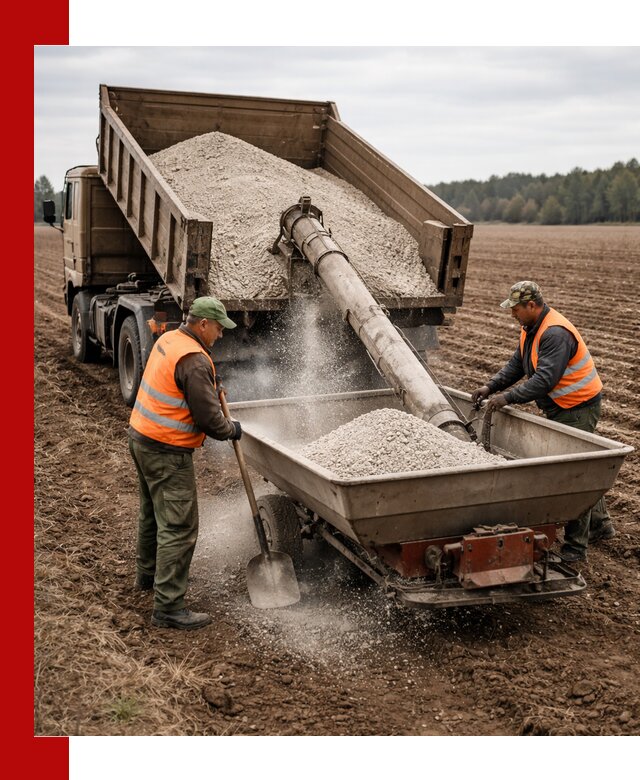 Доставка и продажа суперфосфата оптом и в розницу в Зиме