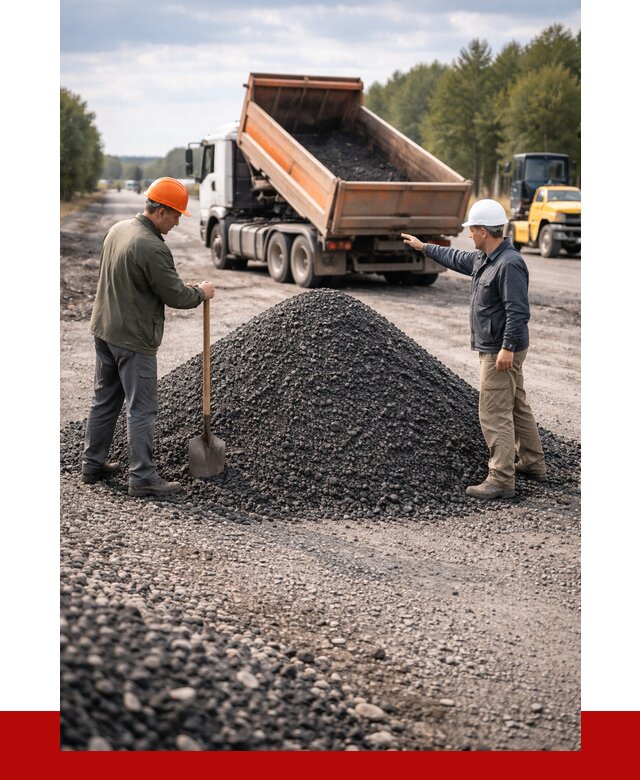 Купить асфальтовую крошку для дорог в Зиме от 4296 р. | ПРОНЕРУДЗма