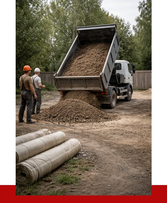 Доставка сыпучих материалов самосвалом в Зиму от 4296 р. | ПРОНЕРУДЗма